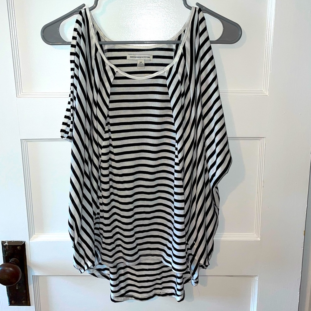 Striped Loose Top